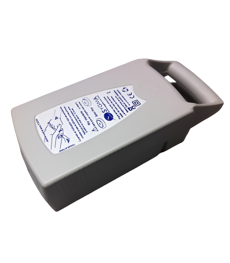 caja de baterías duo-box (sygma) para grúa de paciente, con baterías