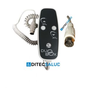 REF: CM502, Mando para elevación de pacientes con gancho, DUO- BOX (SYGMA) Conector 5 pines