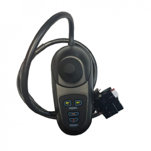 REF: JOYS/EM  JOYSTICK EMBLEMA, PARA SILLAS ELECTRICAS CON CONECTORES DIRECTOS A MOTORES Y TENSION