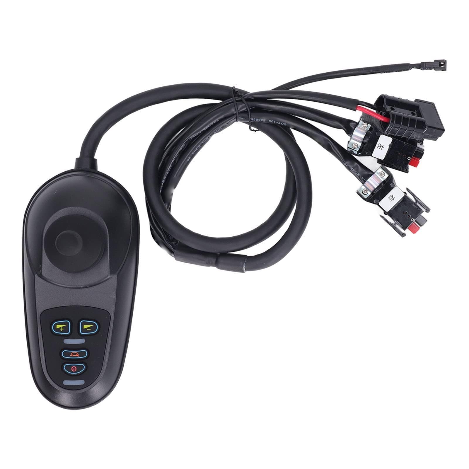 REF: JOYS/EM JOYSTICK EMBLEMA, PARA SILLAS ELECTRICAS CON CONECTORES DIRECTOS A MOTORES Y TENSION