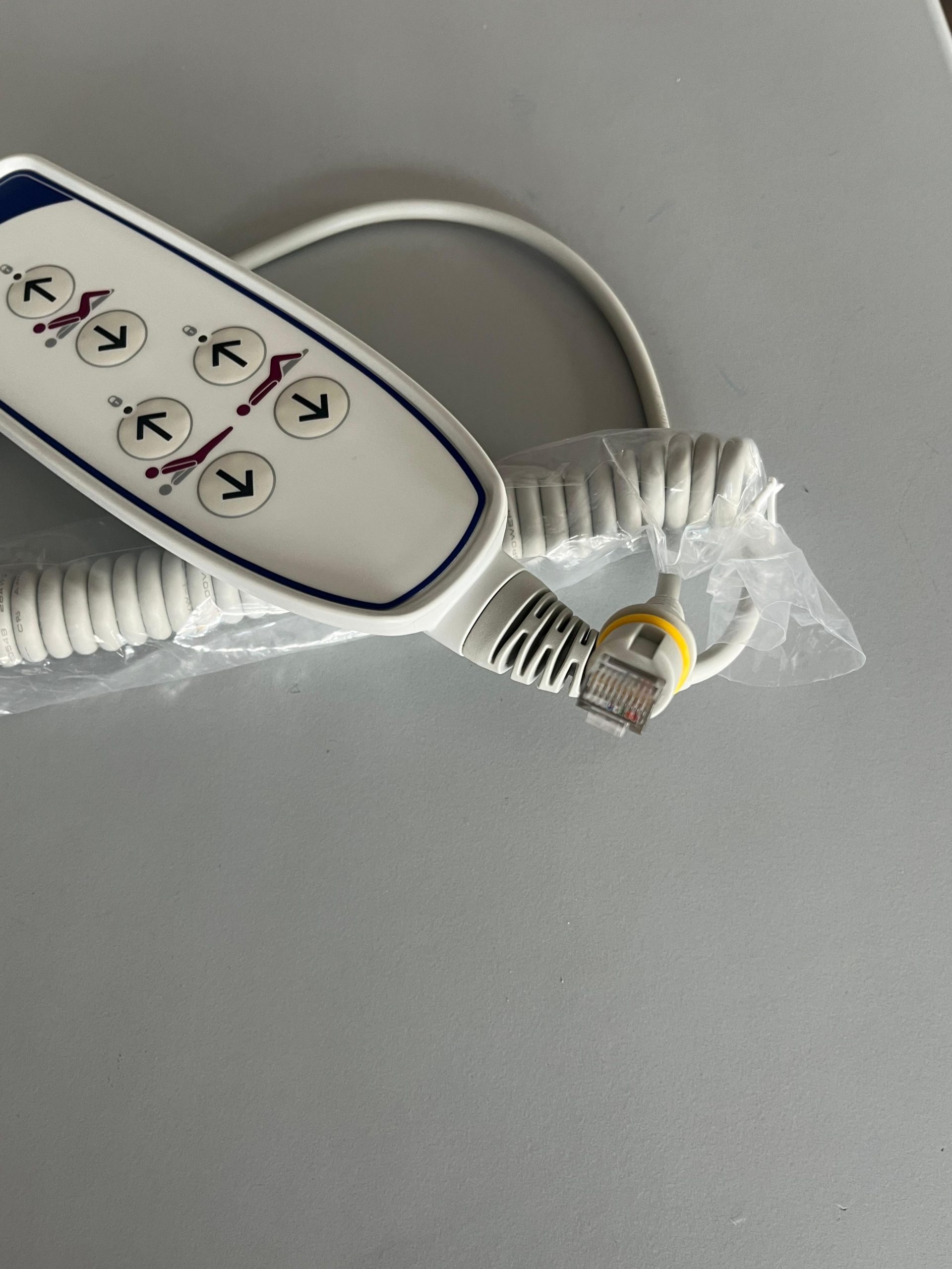 REF: S9371 MANDO PACIENTE, CAMA ARJO ENTERPRISE 5000 CONECTOR RJ45 10P 6 PULSADORES - Imagen 4