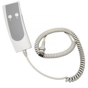 REF: M/MOT2 MANDO MOTECK PARA GRUA PACIENTES CONECTOR 5 PINES, 2 PULSADORES