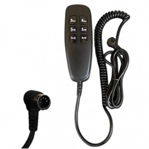 REF: M/T2P MANDO CON CABLE PARA CAMA ARTICULADA ELECTRICA 6 PULSADORES, 5 PINES