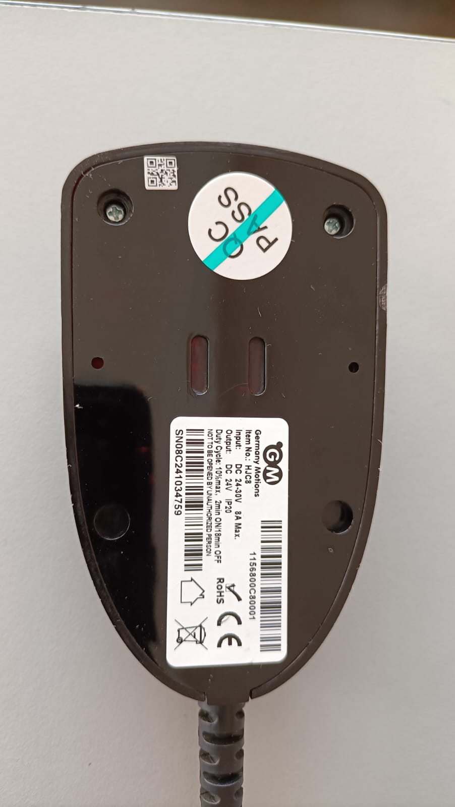 MANDO INALÁMBRICO PARA MOTOR GERMANY - Imagen 2