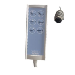REF: 1537  -MANDO HILL-ROM PARA CAMA CLINICA,  6 PULSADORES