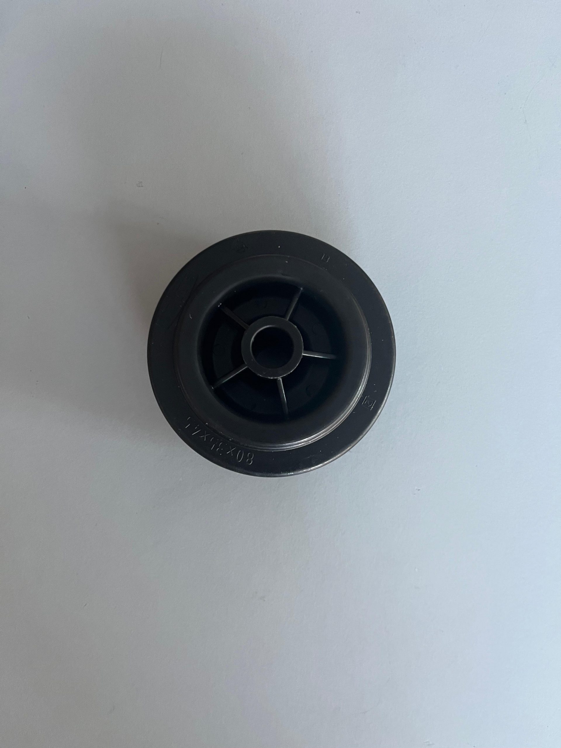 REF:R00074 RUEDA DELANTERA PARA SILLA DE BASCULA ASIMED (080 X 35 X 12,1) - Imagen 2