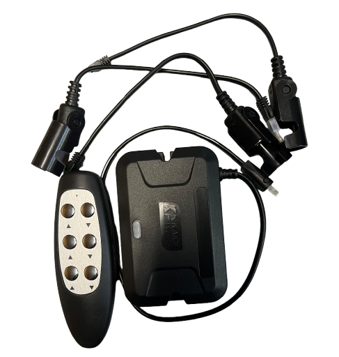 REF: SB112/6, CAJA DE CONTROL CON MANDO INALAMBRICO 6 BOTONES PARA TRES MOTORES