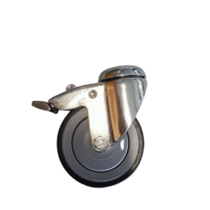 REF: T0388 RUEDAS TRASERAS CON FRENO PARA GRUA LIKO SABINA II ( PACK DE 2 UNIDADES )